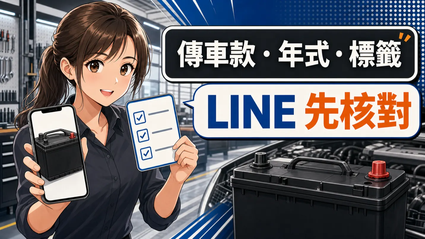 整理實車資料後透過官方 LINE 詢問