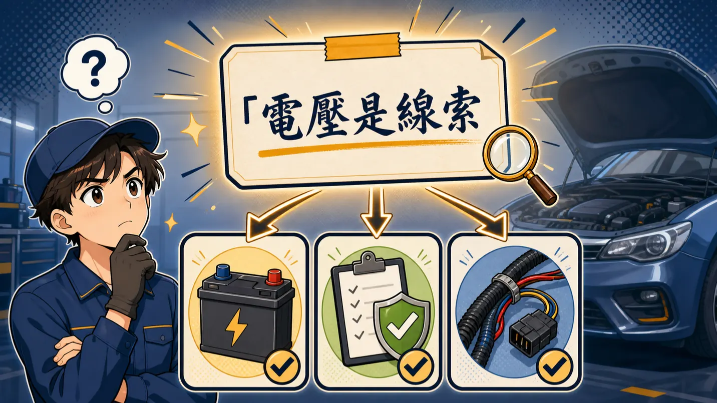 電壓是診斷線索