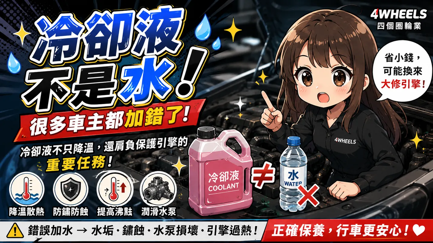 冷卻液知識圖卡 1