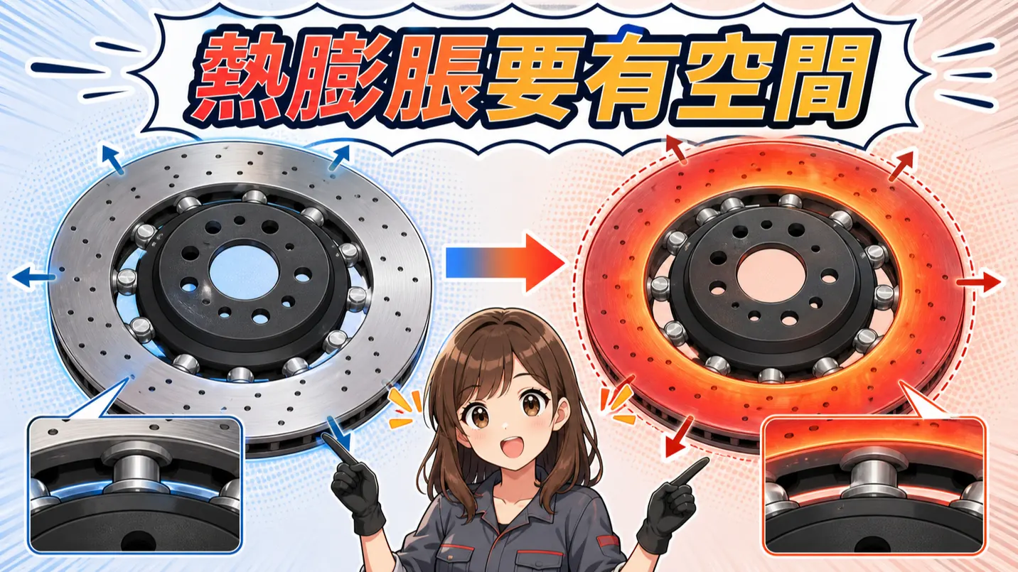 煞車熱膨脹