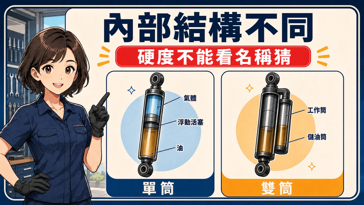 單筒與雙筒各有散熱、行程與包裝上的取捨