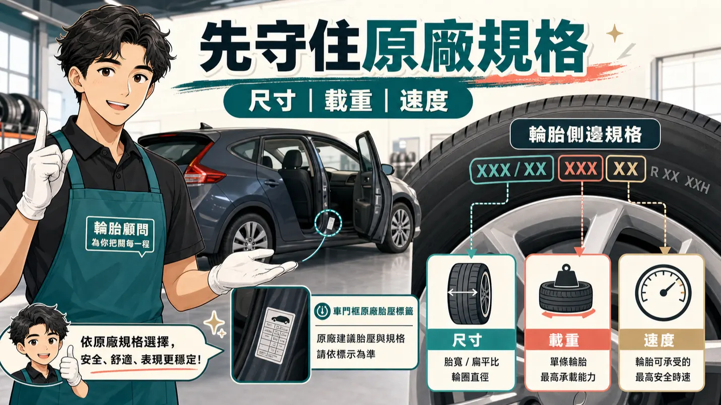 原廠參數與核對條件