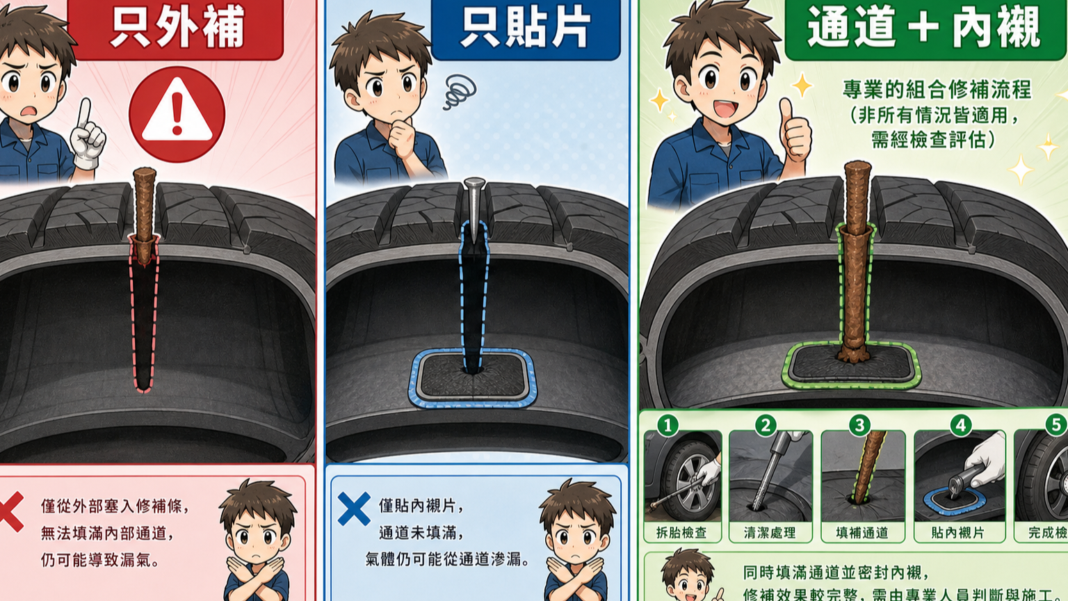 中釘後車主應該怎麼做？