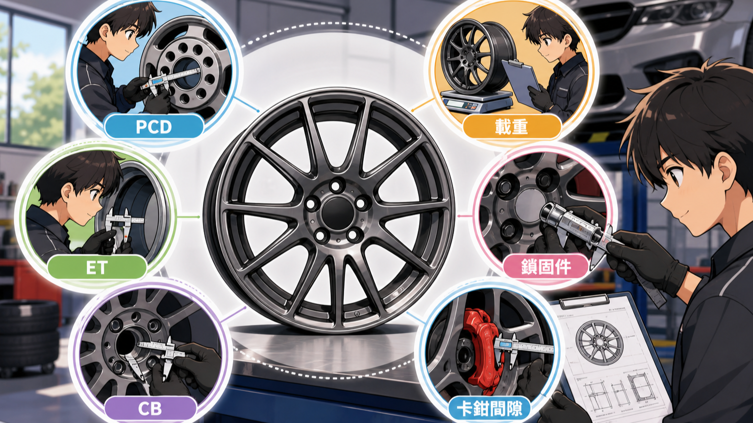 塑膠中心環和金屬中心環怎麼選？